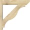 Ekena Millwork Funston Slat Rough Sawn Outlooker, Douglas Fir, 6"W x 26"D x 26"H OUT06X26X26FST06RDF - alternate 4